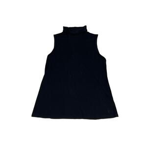 Asos, Black,‎ Sleeveless Turtleneck Top. Size 8, KB143